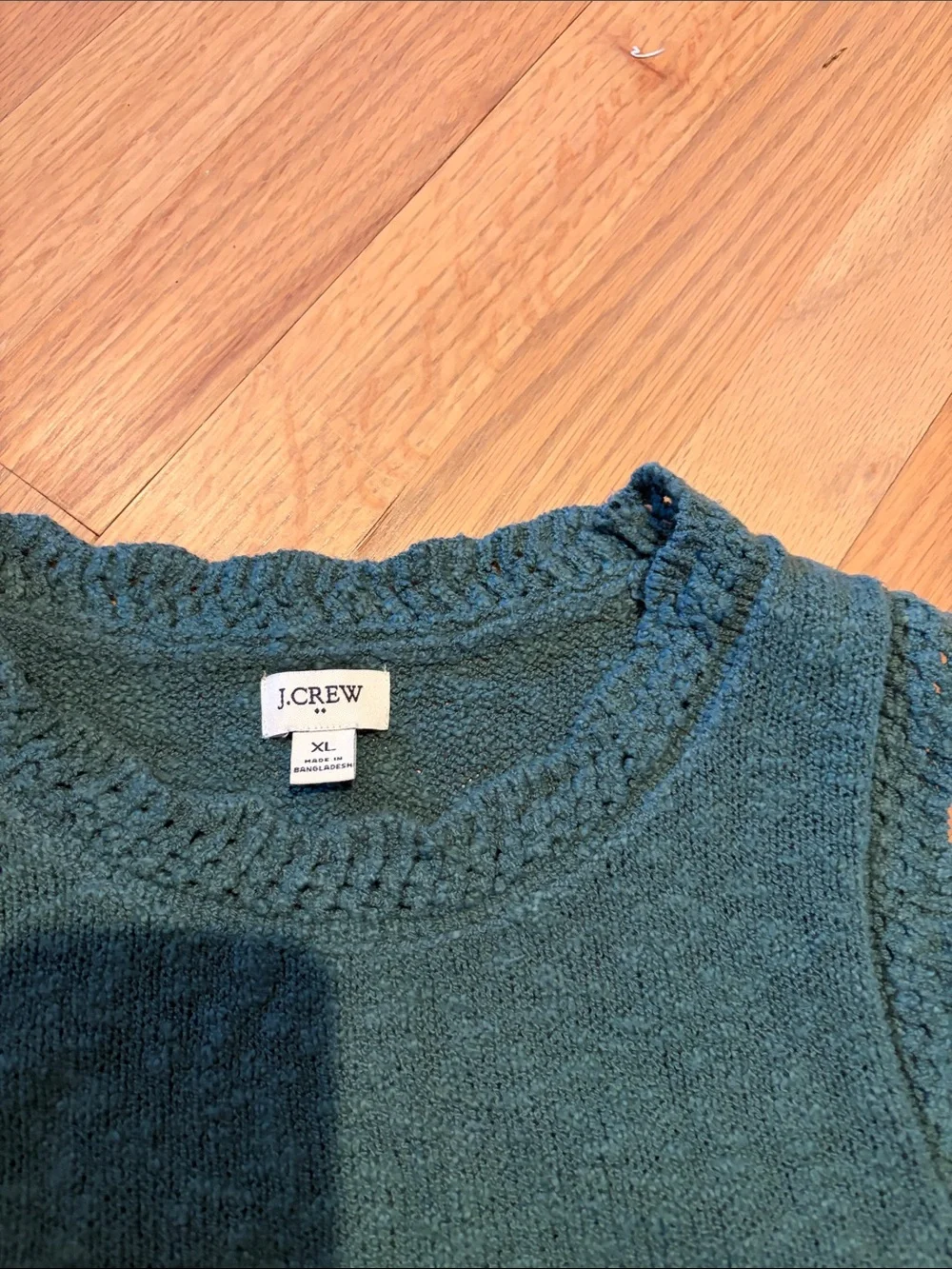 J. Crew Forest Green Sleeveless Knit Shell
